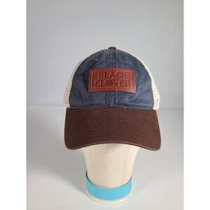 black clover trucker hat Live Lucky Brown Patch mesh adjustable snapback